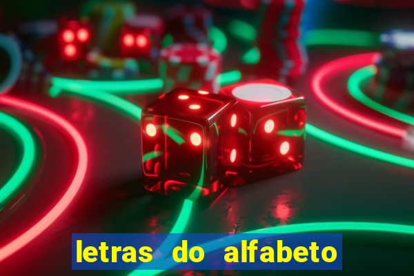 letras do alfabeto personalizadas para imprimir